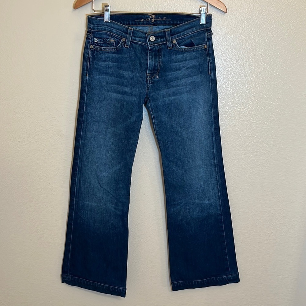 7 For All Mankind Mid-Rise Bootcut Jeans